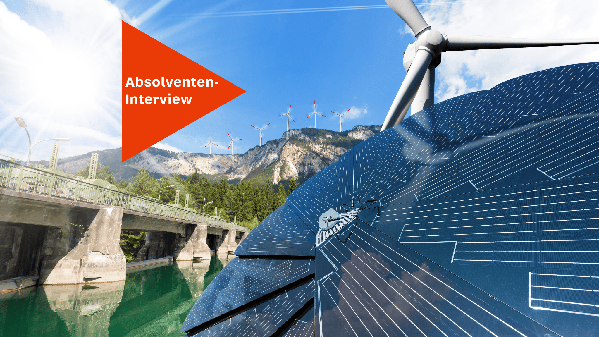 Beispielbild mit erneuerbaren Energien: Erfahrungsbericht Alumnus