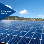 Beispielbild mit Solarpanels: Erfahrungsbericht eines Masterstudium-Absolventen für erneuerbare Energien